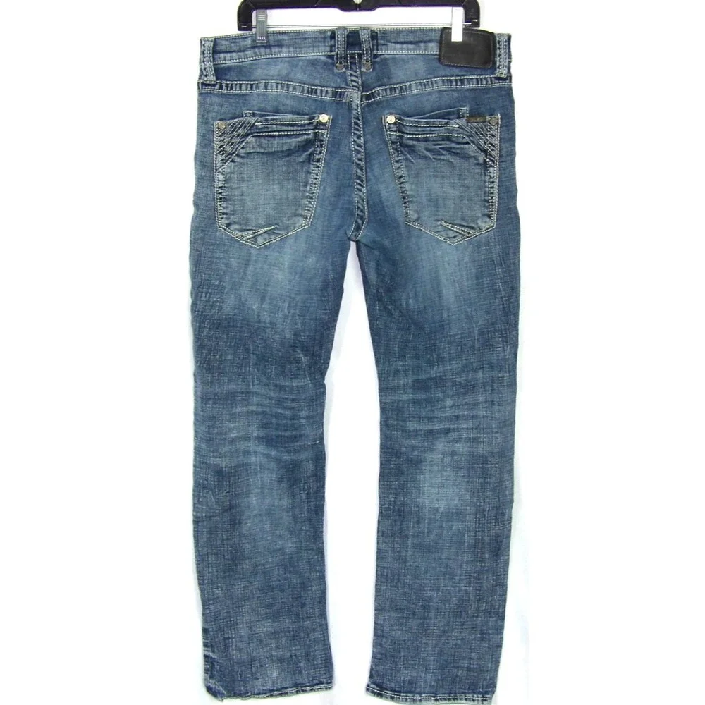 SALVAGE For BUCKLE Regular Fit MAYHEM Straight Leg Jeans Men's 34 X 32